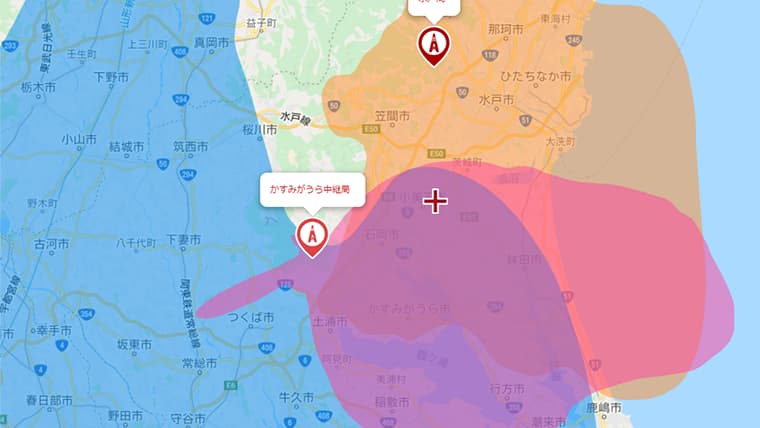 小美玉市のテレビの電波