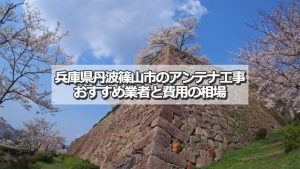 丹波篠山市でおすすめのアンテナ工事業者と取り付け費用の相場