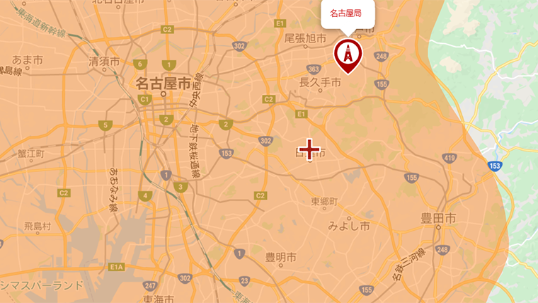 日進市の地デジの電波