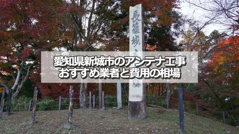 新城市でおすすめのアンテナ工事業者と取り付け費用の相場