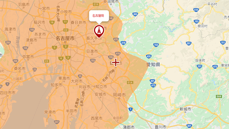 豊田市の地デジの電波