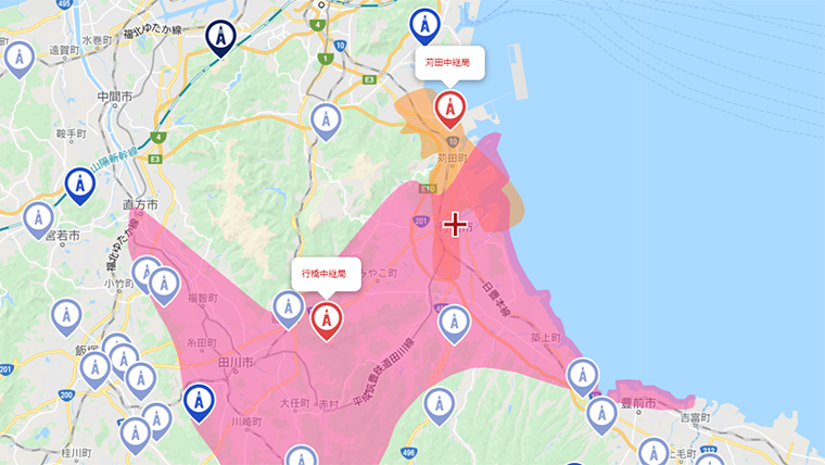 行橋市の地デジの電波