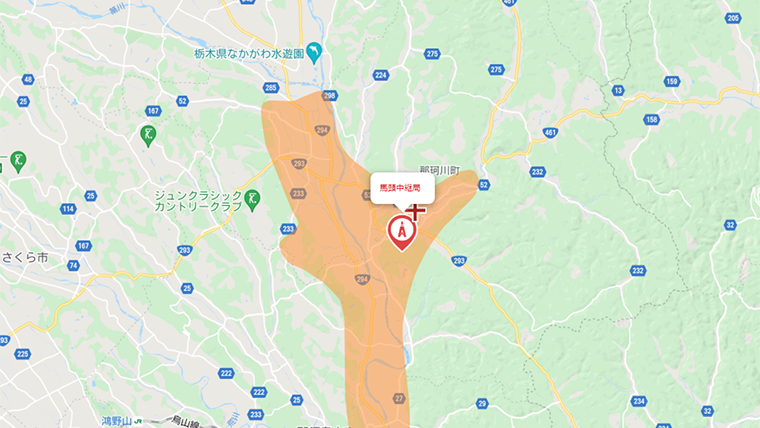 那珂川町の地デジの電波