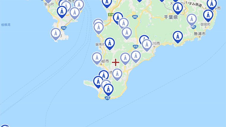 南房総市の地デジの電波