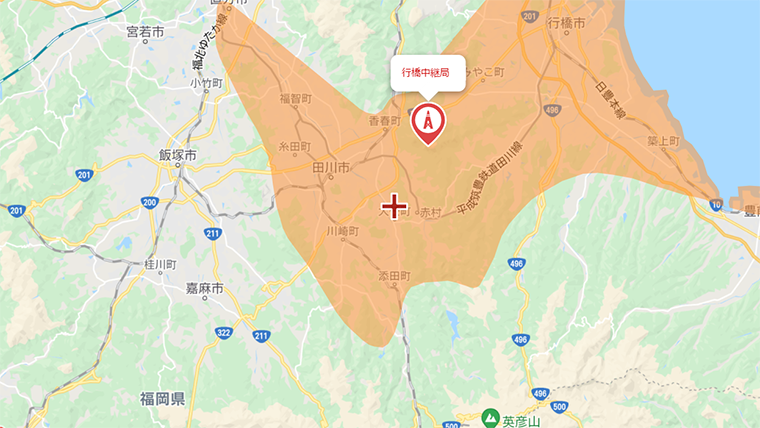 大任町の地デジの電波