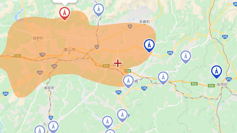 勝央町の地デジの電波