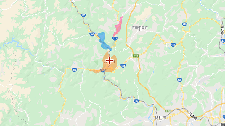 高梁市の地デジの電波