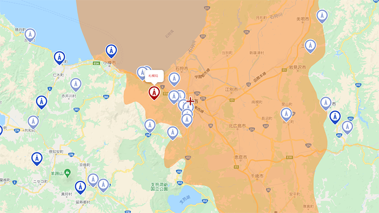 札幌市の地デジの電波