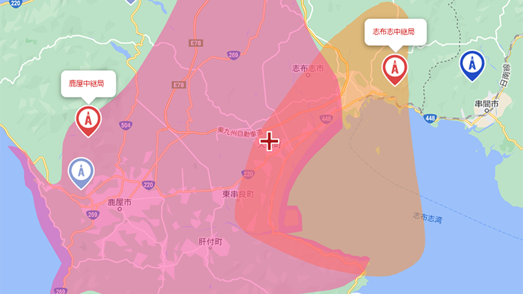 大崎町の地デジの電波