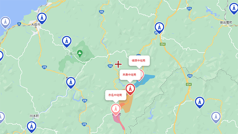 飯南町の地デジの電波