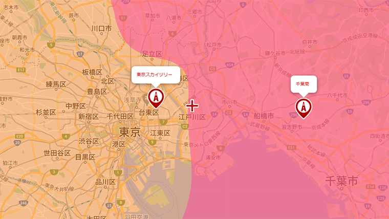 江戸川区の地デジの電波