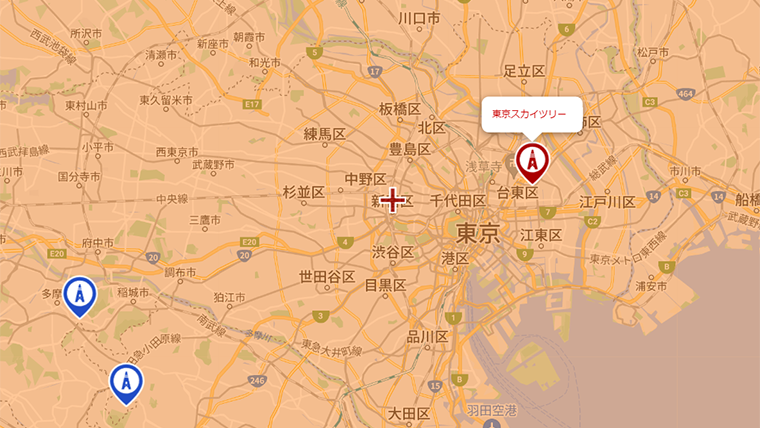 新宿区の地デジの電波